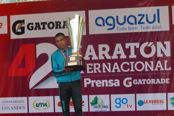 Guatemalteco se coronó en la Maratón de Diario LA PRENSA